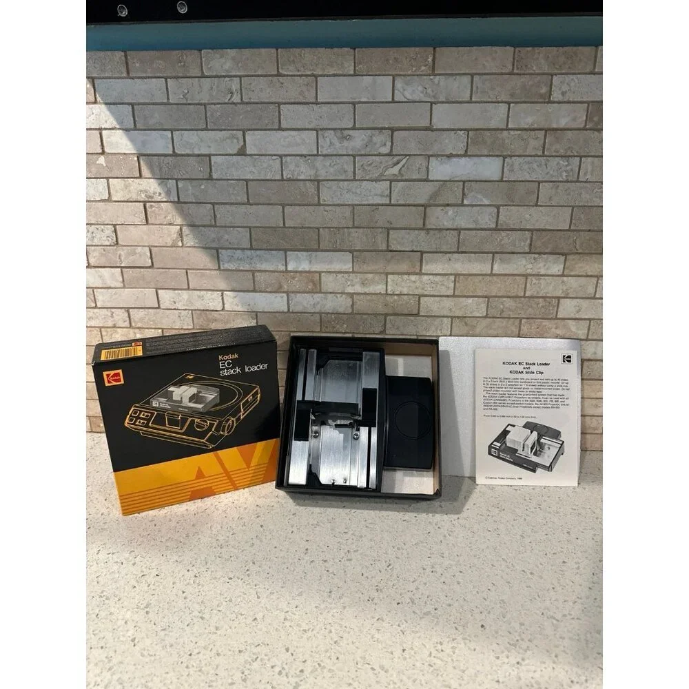 Kodak EC Stack Loader EC 40 Cat 151 4249 Vintage Original Box & Manual‎